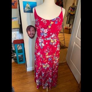 Torrid floral maxi dress